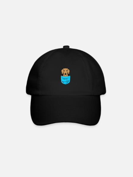 Rhodesian Ridgeback - Baseballkappe - Schwarz/Schwarz