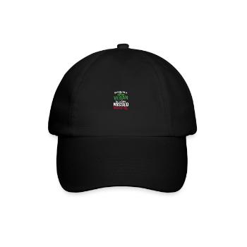 Vegan Veganer werden Spruch lustig - Baseballkappe - Schwarz/Schwarz - Vorne