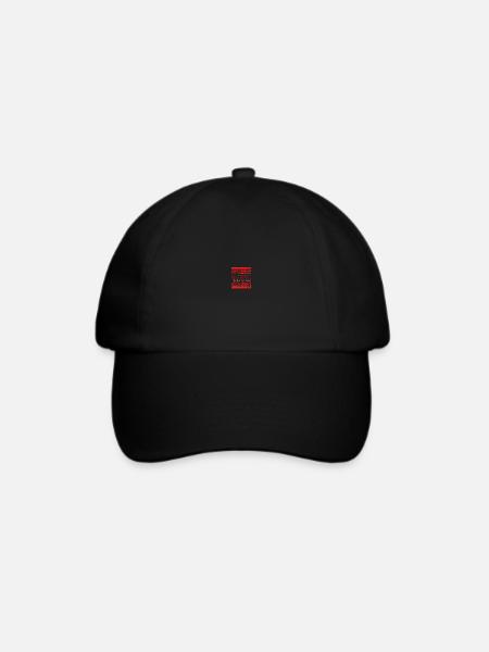 Rot 1978 - Baseballkappe - Schwarz/Schwarz