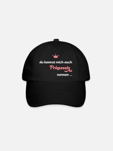 Karneval - Baseballkappe - Schwarz/Schwarz