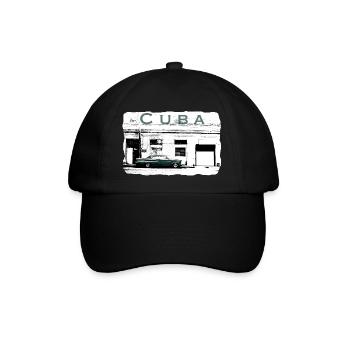 streetsofcuba - Baseballkappe - Schwarz/Schwarz - Vorne