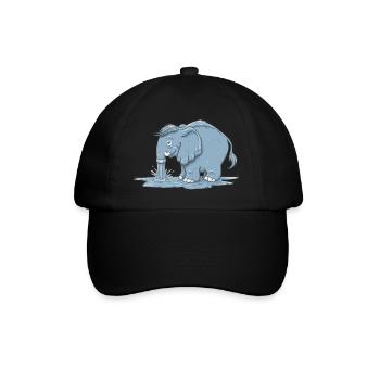 Pipo - Baseballkappe - Schwarz/Schwarz - Vorne