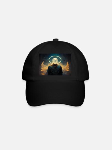 Seele des Gottes - Baseballkappe - Schwarz/Schwarz