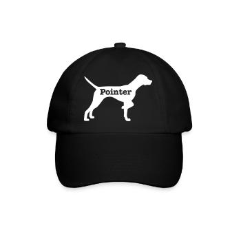 Zeiger - Baseballkappe - Schwarz/Schwarz - Vorne