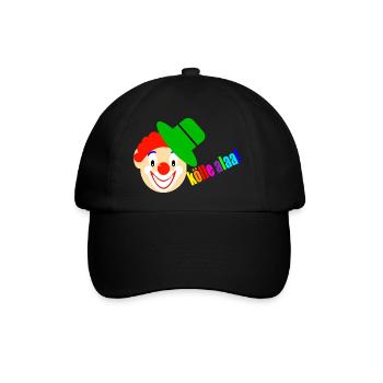Clown sagt kölle alaaf - Baseballkappe - Schwarz/Schwarz - Vorne
