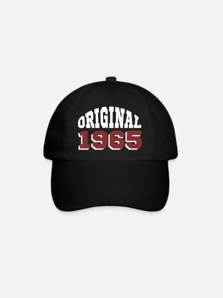 Original 1965 - Baseballkappe - Schwarz/Schwarz