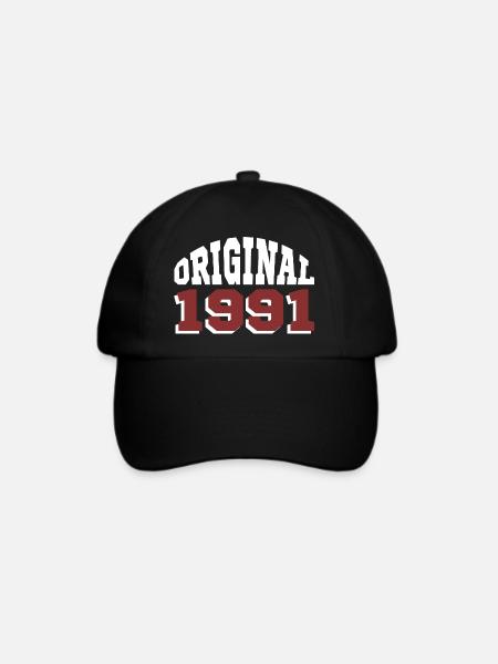 Original 1991 - Baseballkappe - Schwarz/Schwarz