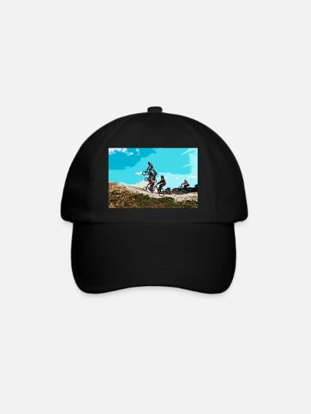 BMX (BMK) - Baseballkappe - Schwarz/Schwarz