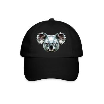 Koala Bär Australien Koalabär Süße Koala Bären - Baseballkappe - Schwarz/Schwarz - Vorne