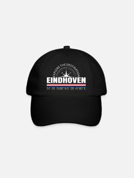 Eindhoven - Baseballkappe - Schwarz/Schwarz