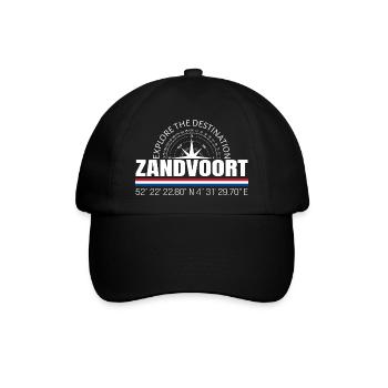 Zandvoort - Baseballkappe - Schwarz/Schwarz - Vorne