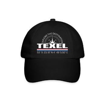 Texel - Baseballkappe - Schwarz/Schwarz - Vorne