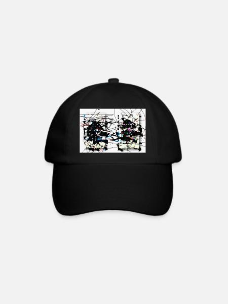geordneter_befund - Baseballkappe - Schwarz/Schwarz