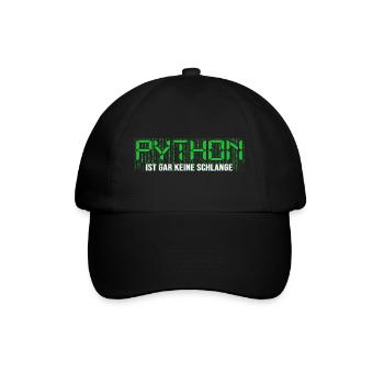 nerd coder server online nerd-life Programmierer - Baseballkappe - Schwarz/Schwarz - Vorne