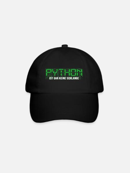 nerd coder server online nerd-life Programmierer - Baseballkappe - Schwarz/Schwarz