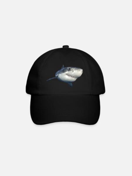 Hai - Baseballkappe - Schwarz/Schwarz