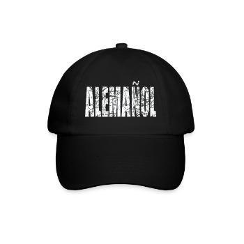 Deutsch-Spanier Spanisch deutsch-spanisch Geschenk - Baseballkappe - Schwarz/Schwarz - Vorne