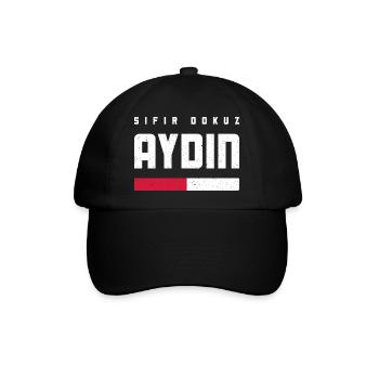 Aydin 09 - Baseballkappe - Schwarz/Schwarz - Vorne
