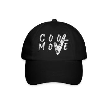 Cool Move Double Track - Baseballkappe - Schwarz/Schwarz - Vorne