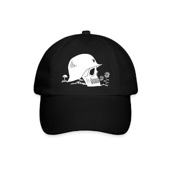 Ex-Soldat - Baseballkappe - Schwarz/Schwarz - Vorne