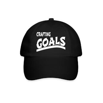 soccer leagues fun cool statement present gift - Baseballkappe - Schwarz/Schwarz - Vorne