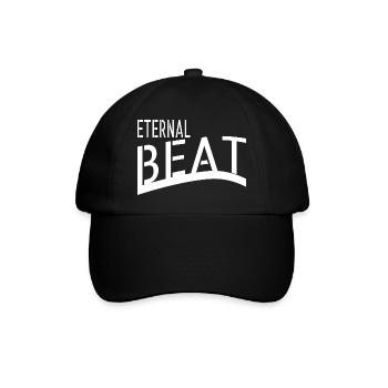present idea gift timeless quotes timeless design - Baseballkappe - Schwarz/Schwarz - Vorne