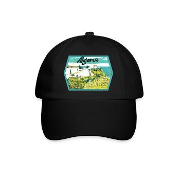 Algarve, Notre Dame da Rocha, Veranden - Baseballkappe - Schwarz/Schwarz - Vorne