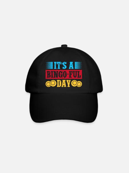 Bingo Game It´s Bingo-Ful Day Bingo - Baseballkappe - Schwarz/Schwarz
