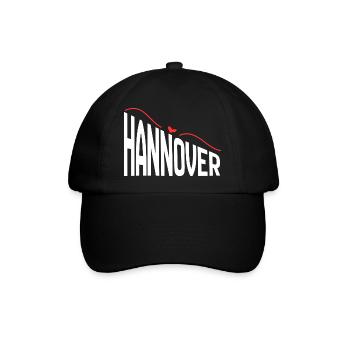 Hannover - Baseballkappe - Schwarz/Schwarz - Vorne