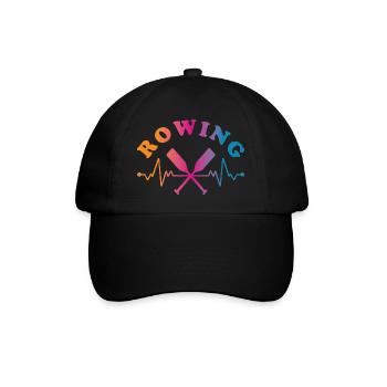 Rowing Wassersport - Baseballkappe - Schwarz/Schwarz - Vorne
