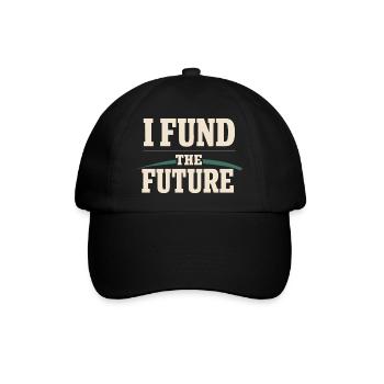 Angel Investor Venture Capital Startup-investor - Baseballkappe - Schwarz/Schwarz - Vorne
