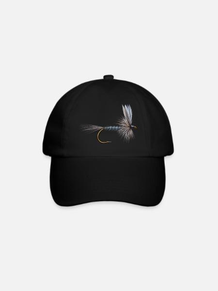 Blue Dun Streamer - Baseballkappe - Schwarz/Schwarz
