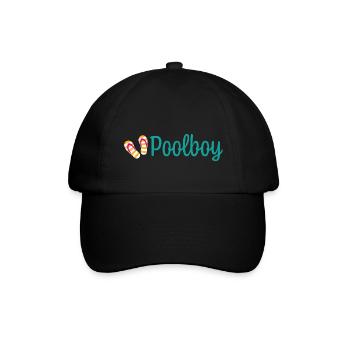 Poolboy - Baseballkappe - Schwarz/Schwarz - Vorne
