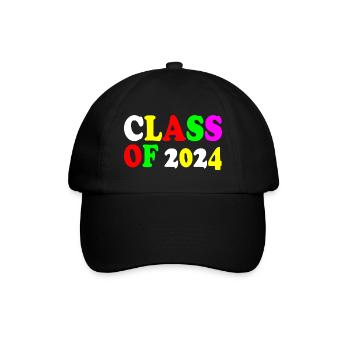 Class of 2024 - Baseballkappe - Schwarz/Schwarz - Vorne