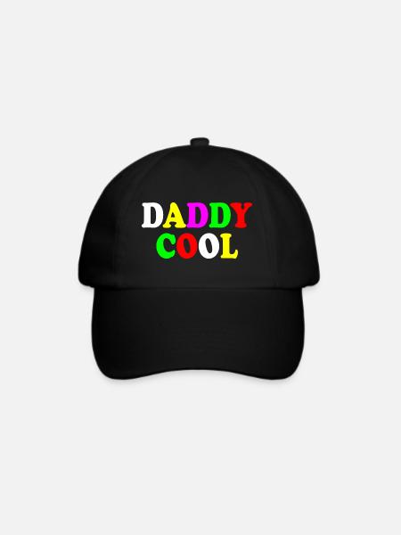 Daddy cool - Baseballkappe - Schwarz/Schwarz