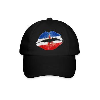 Kiss (Jugoslawien / Yugoslavia) - Baseballkappe - Schwarz/Schwarz - Vorne