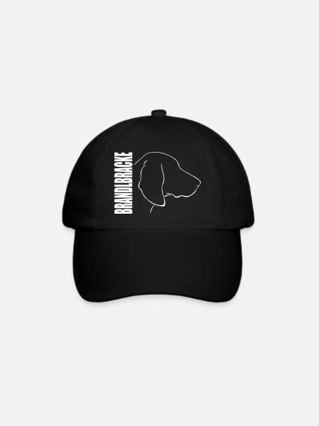 Brandlbracke Profil Jagdhund Jagdhunde Wilsigns - Baseballkappe - Schwarz/Schwarz