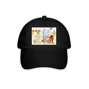 Holiday - Baseballkappe - Schwarz/Schwarz - Vorne