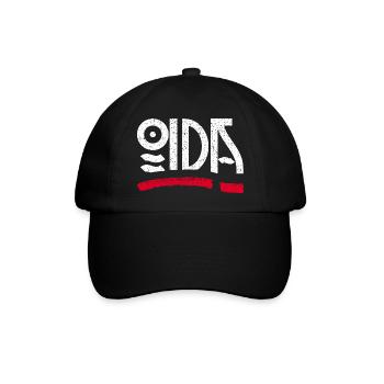 Oida - Baseballkappe - Schwarz/Schwarz - Vorne