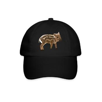 Freddy - Frischling - Baseballkappe - Schwarz/Schwarz - Vorne