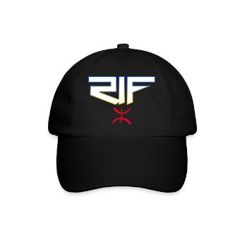 Rif - Baseballkappe - Schwarz/Schwarz - Vorne
