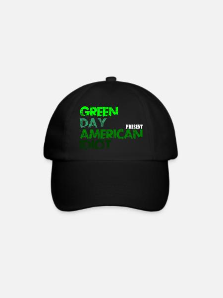 American Idiot - Baseballkappe - Schwarz/Schwarz