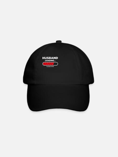 Ehemann Loading - Baseballkappe - Schwarz/Schwarz