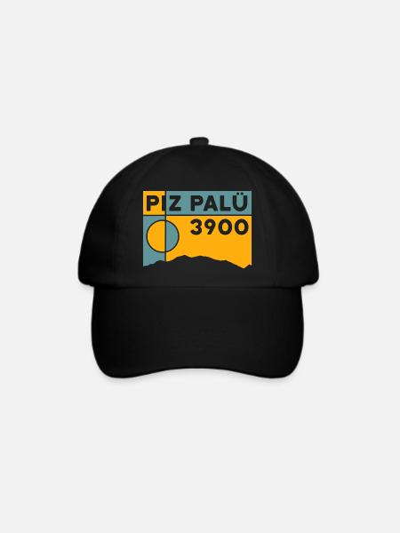 Piz Palü Bergtour Hochtour Tour Andenken Souvenir - Baseballkappe - Schwarz/Schwarz