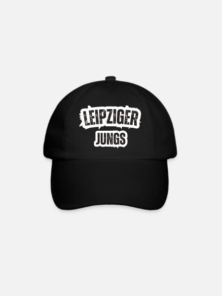 Leipziger Jungs - Baseballkappe - Schwarz/Schwarz