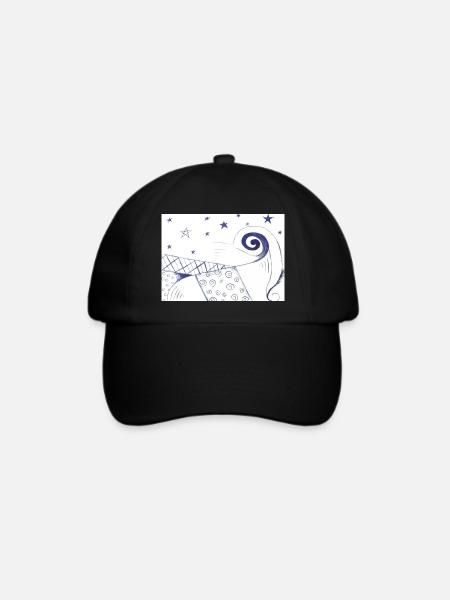 Modern Art - Baseballkappe - Schwarz/Schwarz