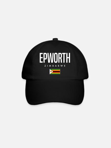 Epworth Simbabwe - Baseballkappe - Schwarz/Schwarz