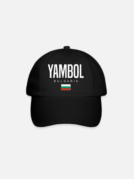 Yambol Bulgarien - Baseballkappe - Schwarz/Schwarz