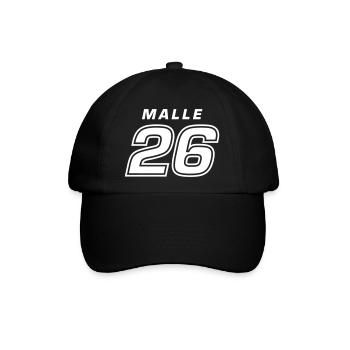 Malle 26 Trikot 2026 - Baseballkappe - Schwarz/Schwarz - Vorne
