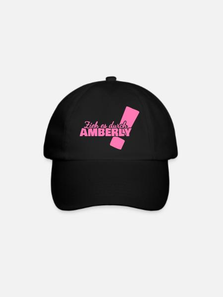 Amberly - Baseballkappe - Schwarz/Schwarz
